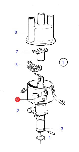 243013 Volvo Penta Kondensator