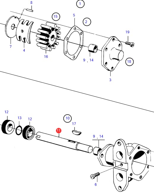 Volvo Penta Axel Utgtt F Kvar