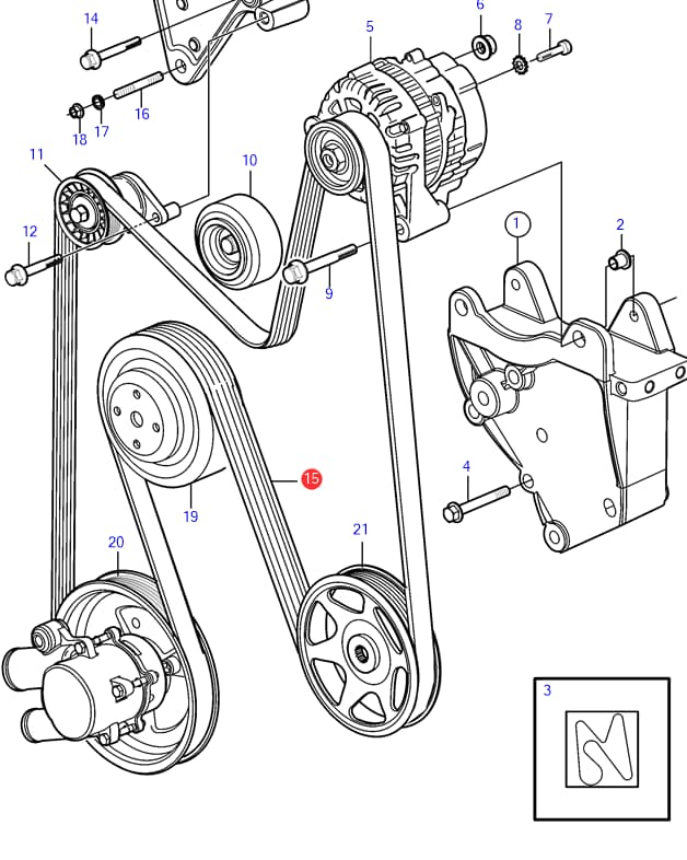 21132390 Volvo Penta Rem